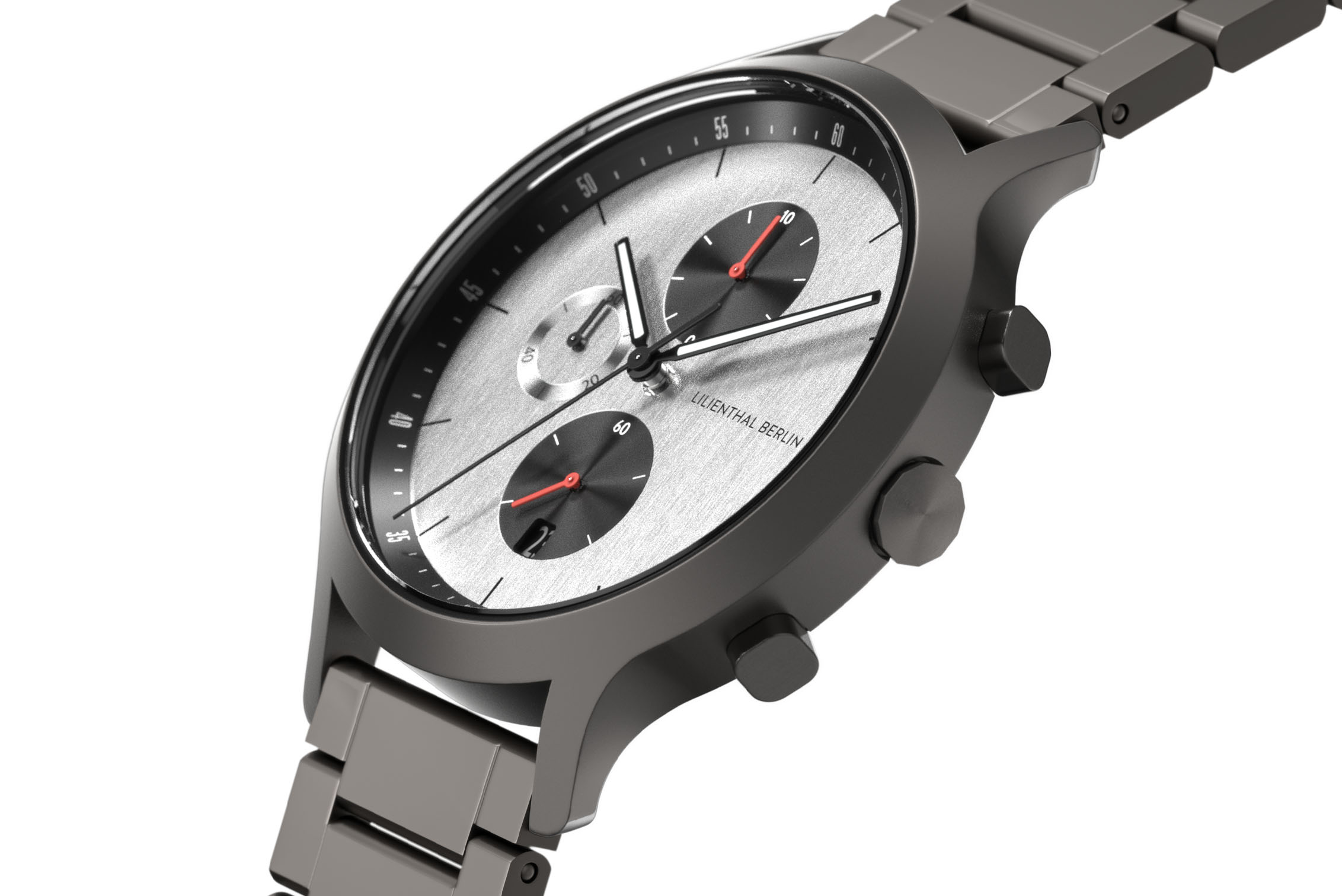 Chronograph Circuit - Edelstahl Anthrazit
