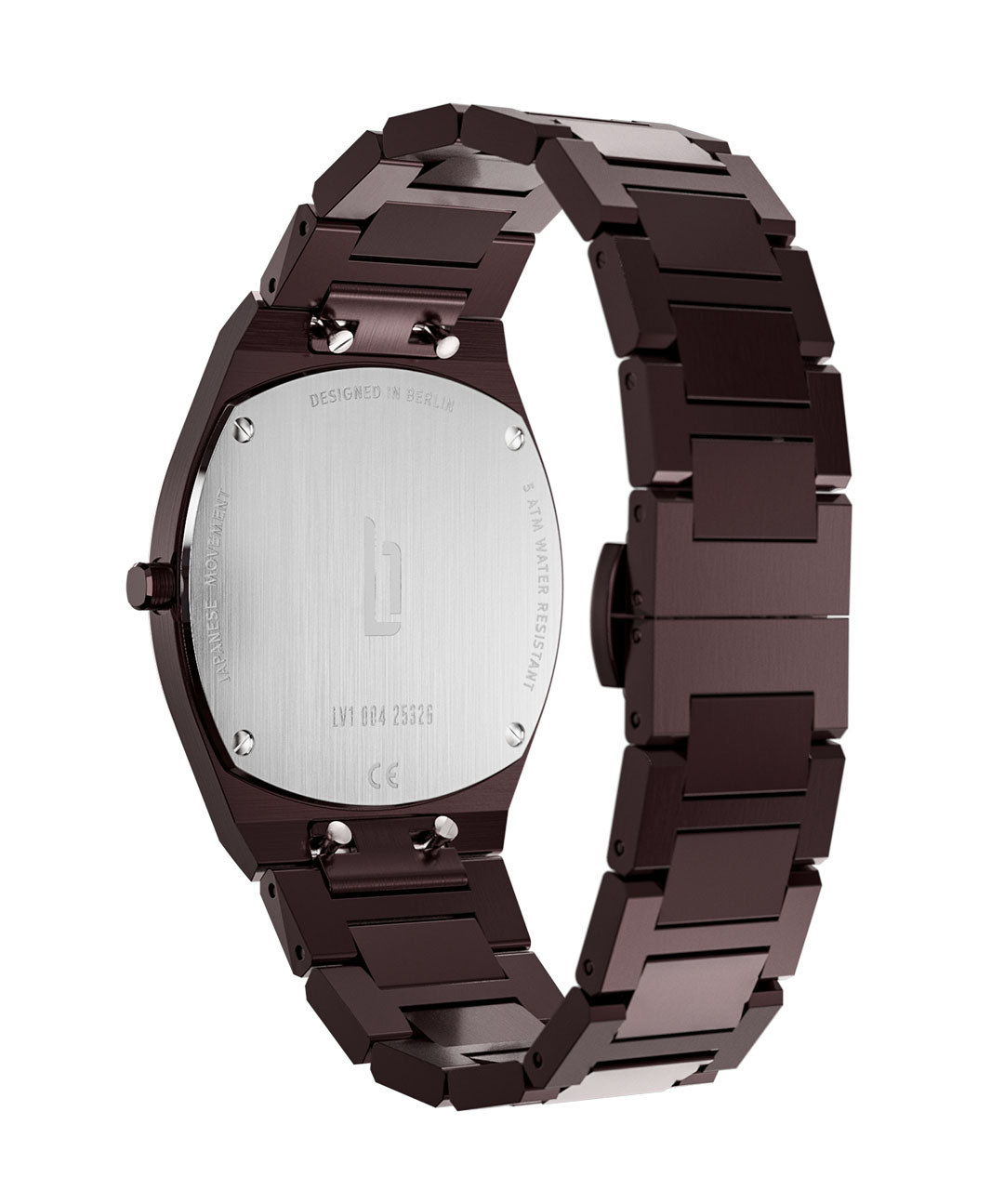 Nuvora Mono Burgundy - Edelstahl Burgundy