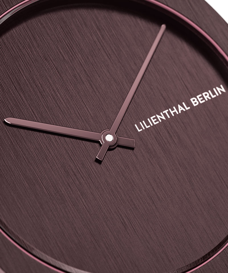 Nuvora Mono Burgundy - Edelstahl Burgundy