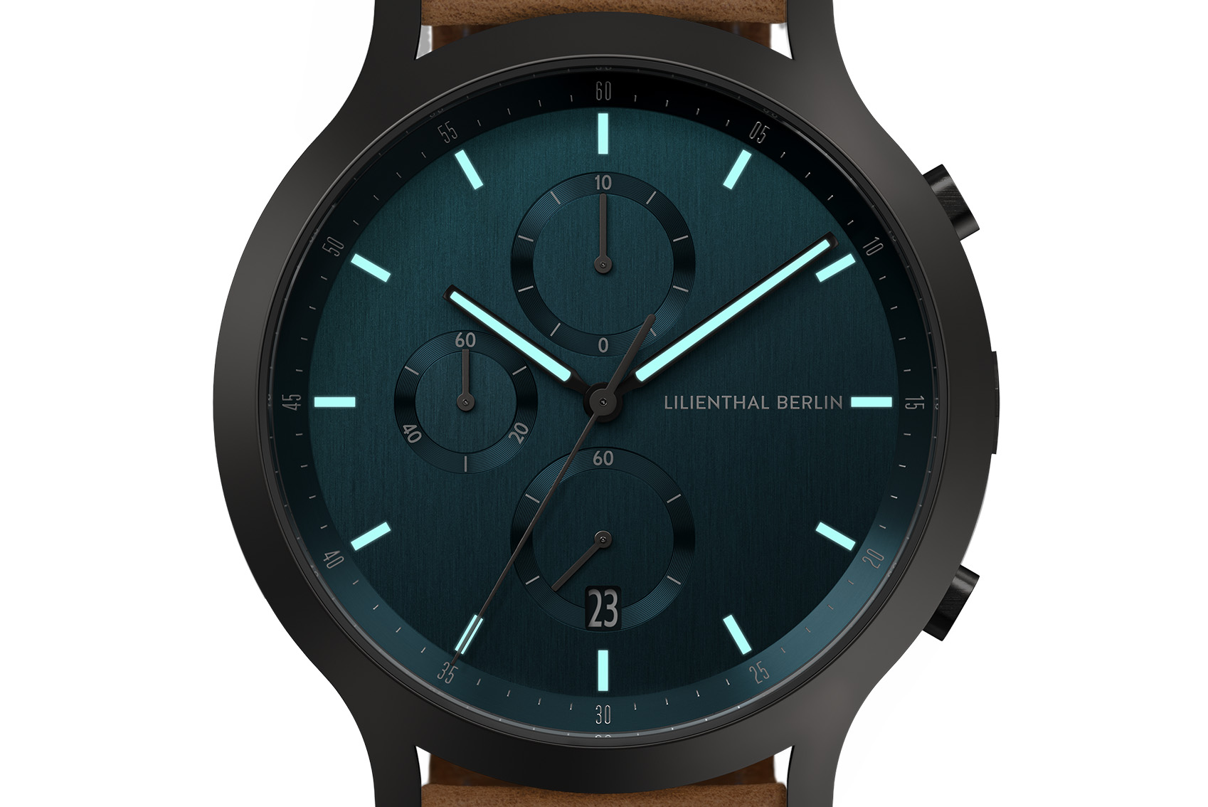 Chronograph Myth - Leder Hellbraun