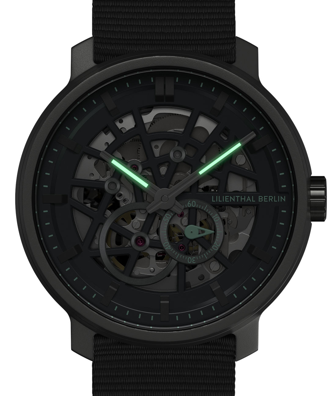 Neolux Skeleton Dark Grey - Recycled PET czarny