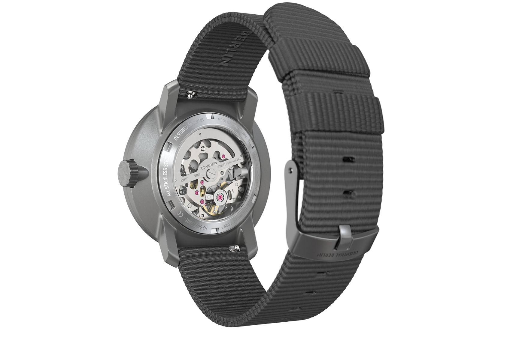 Neolux Skeleton Dark Grey - Recycled PET czarny