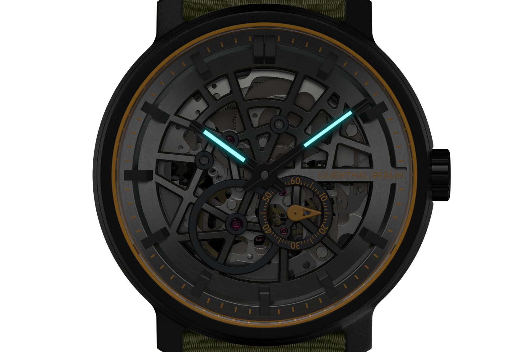 Neolux Skeleton Black Orange - Recycled PET oliwko