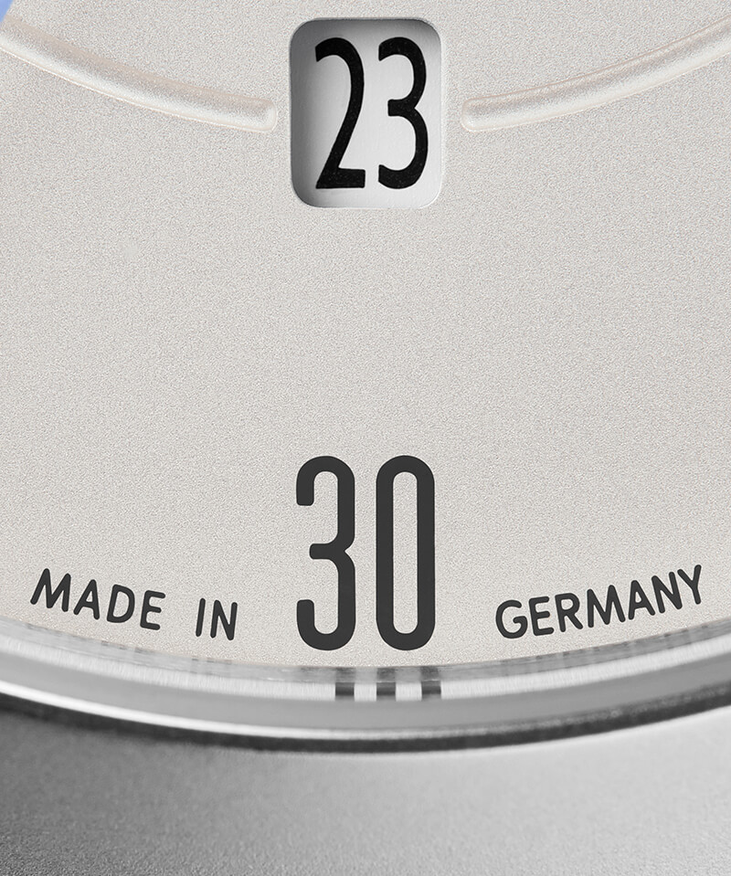 Zeitgeist Automatik All Silver - leather black