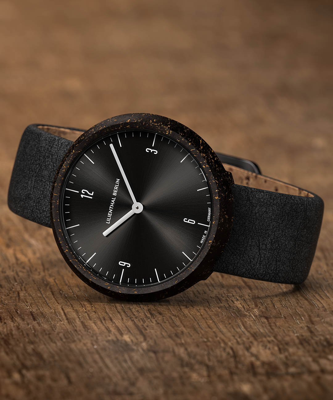 Minimalist black hotsell watch