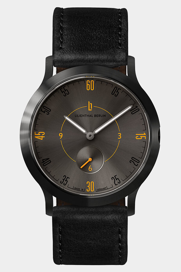 L1 Fire leather black Lilienthal Berlin Awardwinning designer