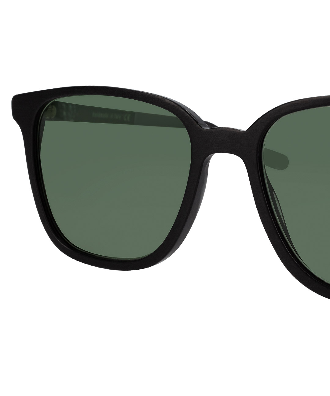 Boxhagener Designs Sonnenbrille Black | Lilienthal Matte Preisgekrönte - Berlin Green