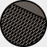 Anthracite mesh matte