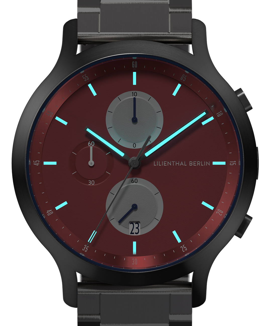 Chronograph Line 3 - Edelstahl Silber