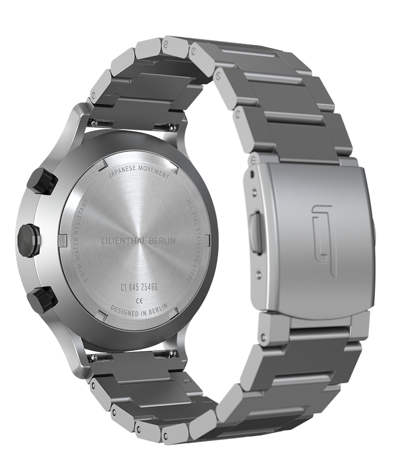 Chronograph Remix II - Edelstahl Silber