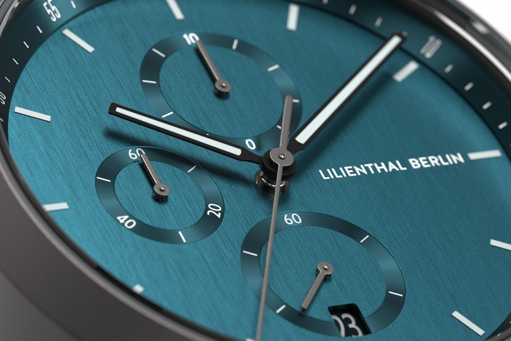 Chronograph Myth - Leder Schwarz