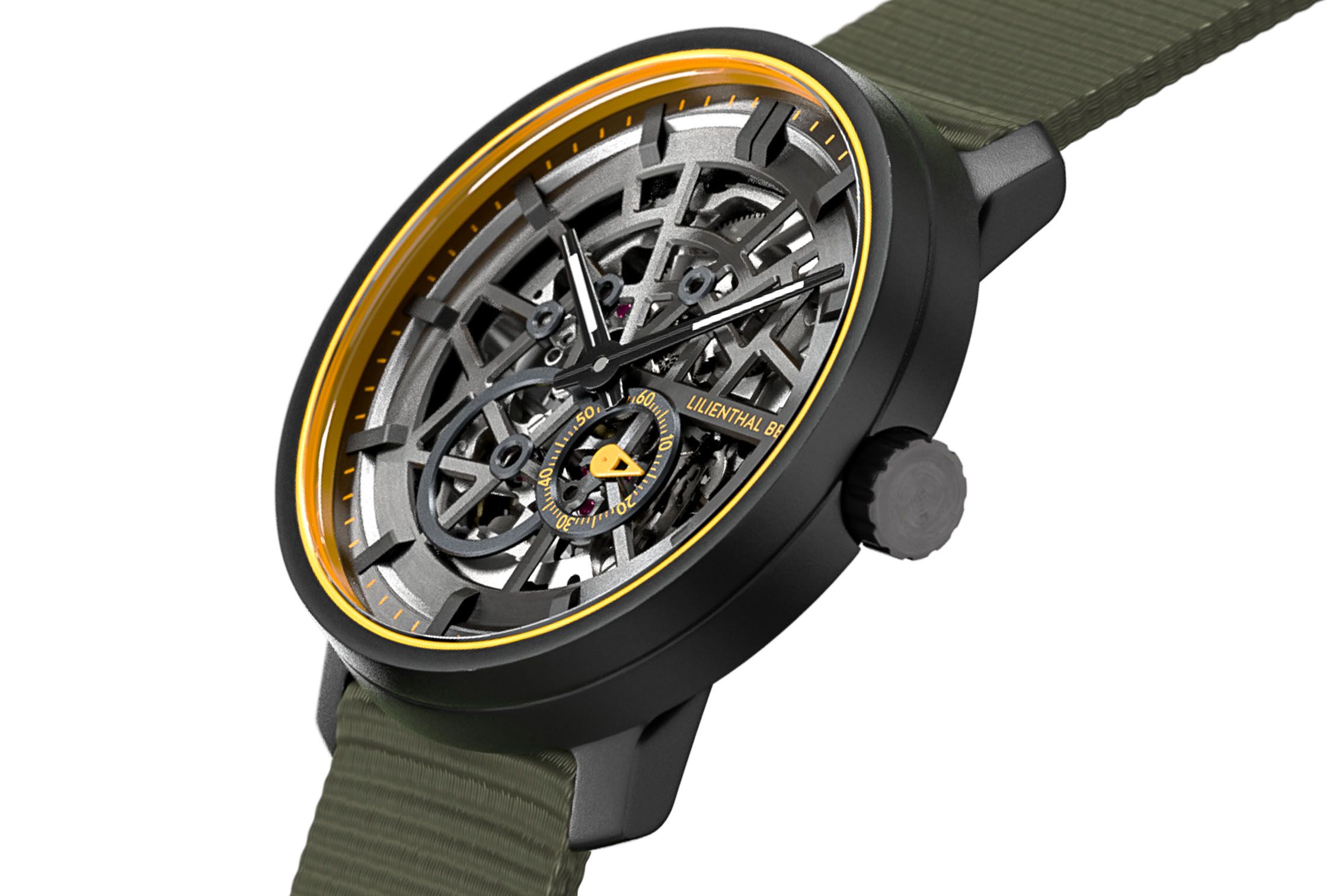 Neolux Skeleton Black Orange - Recycled PET oliwko