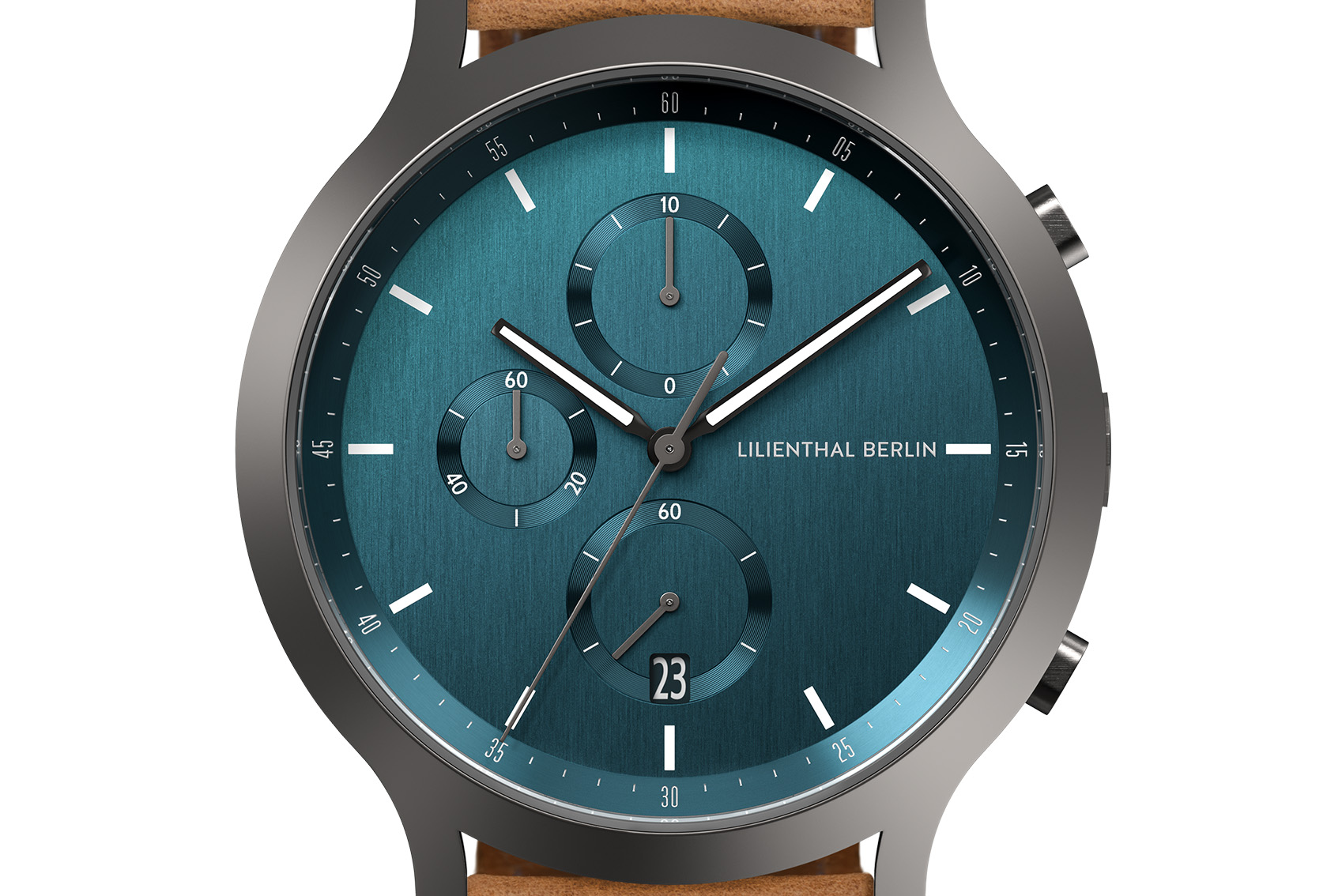 Chronograph Myth - Leder Hellbraun