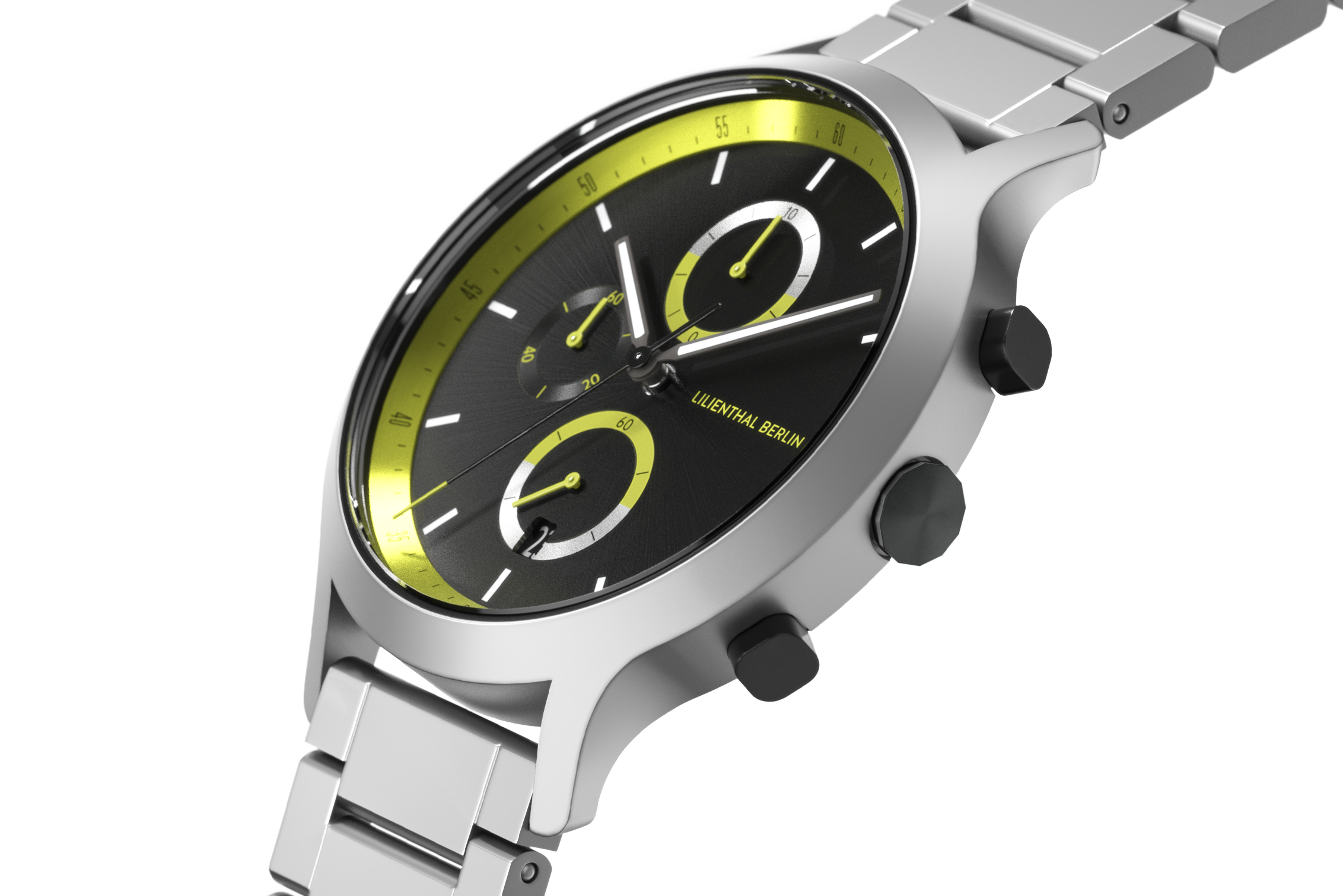 Chronograph Remix II - Edelstahl Silber