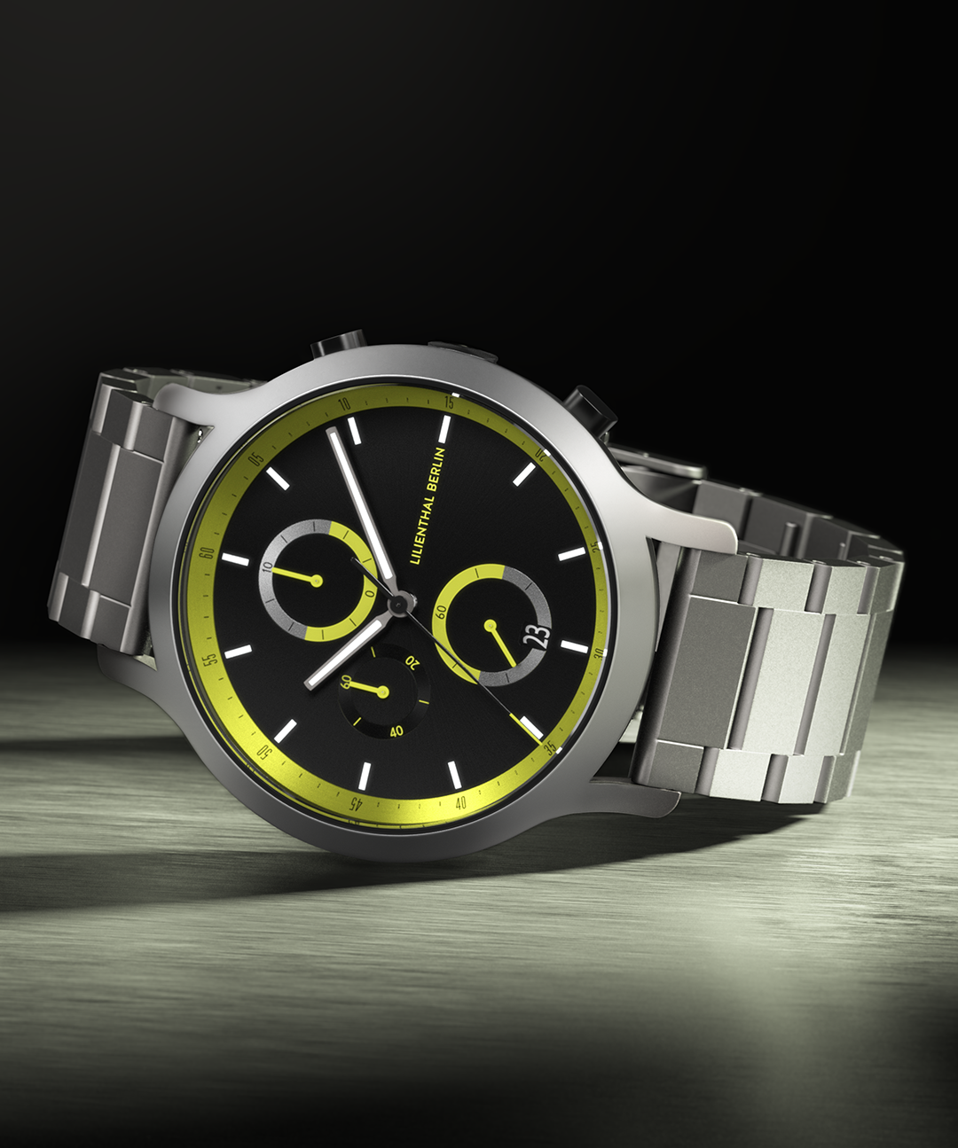 Chronograph Remix II - Edelstahl Silber