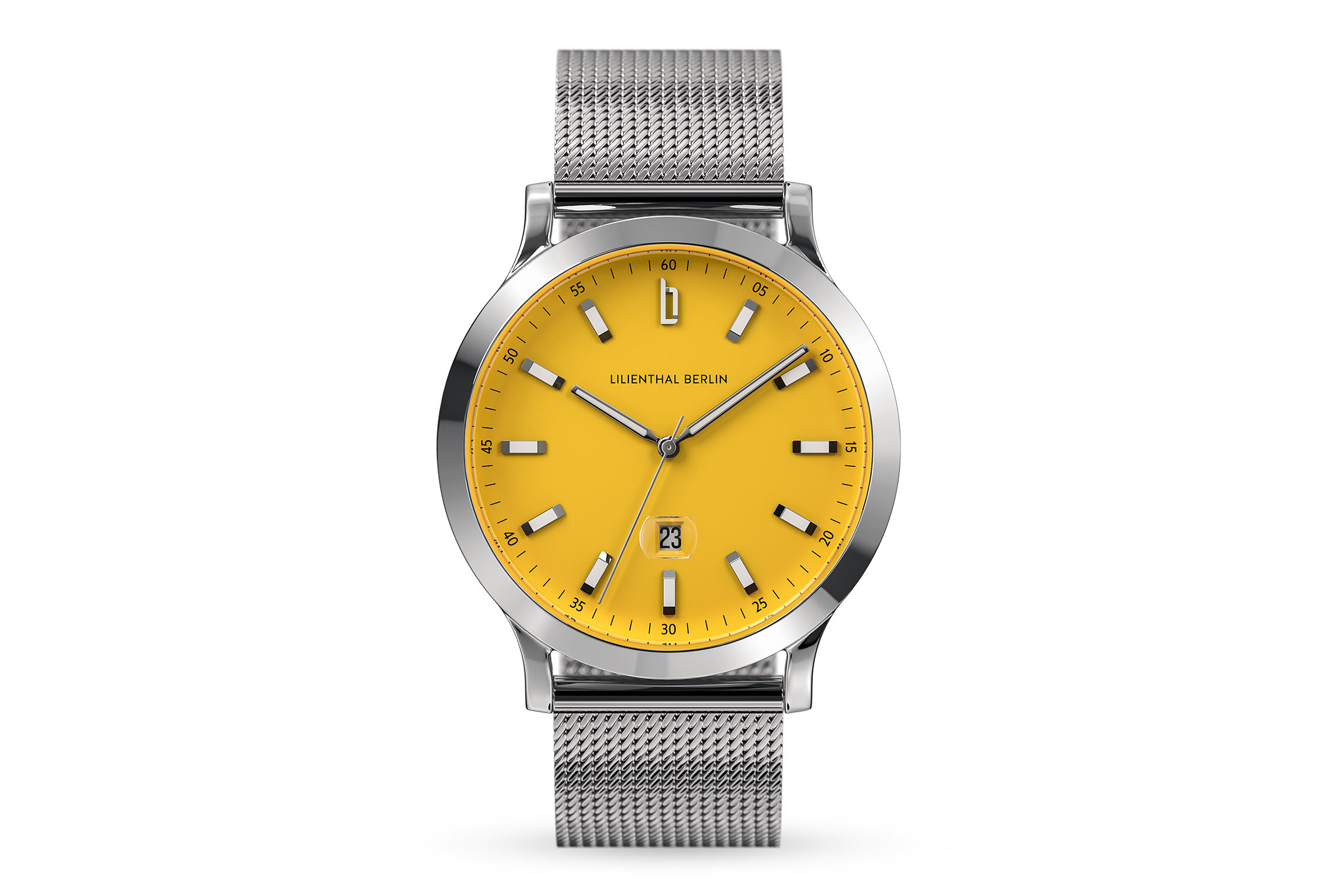 Huxley II Canary Yellow - siatka srebrny
