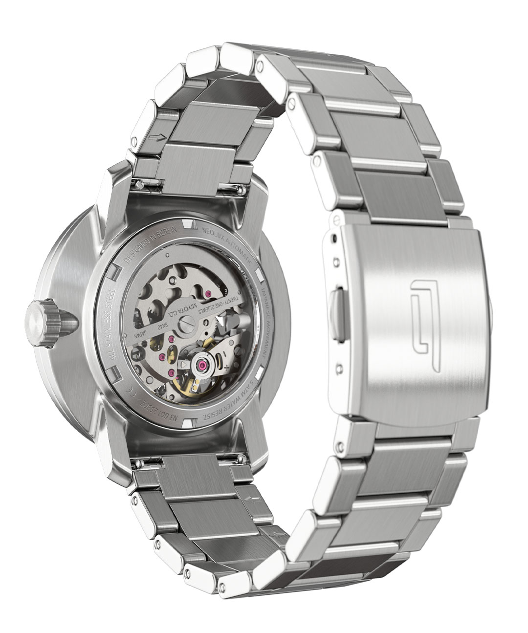 Neolux Skeleton Silver Grey - Edelstahl Silber