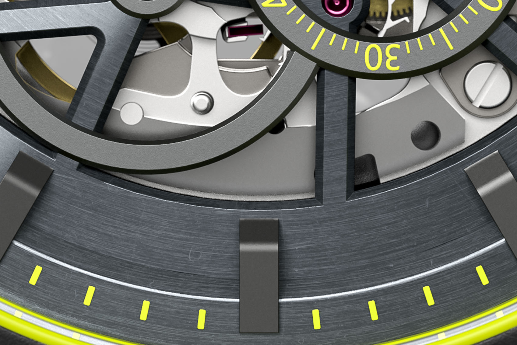 Neolux Skeleton Black Lime - Recycled PET Schwarz