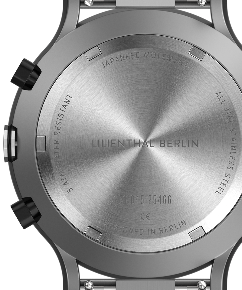 Chronograph Remix II - Edelstahl Silber