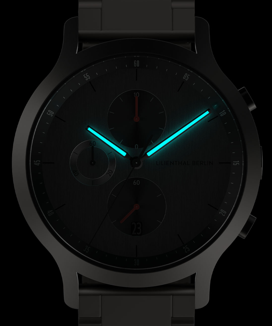 Chronograph Circuit - Edelstahl Anthrazit