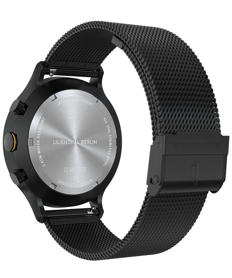 Chronograph Line 2 - Mesh Schwarz